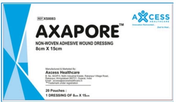 Post Operative Non-Woven Absorbent Dressing With Acrylic Adhesive - AXAPORE - Image 3